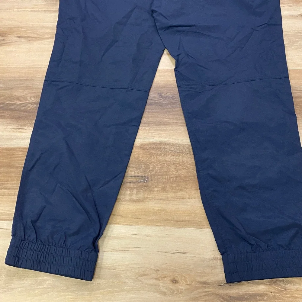 Polo Ralph Lauren Performance Joggers LG Hiking Belted Nylon Navy Blue Pants